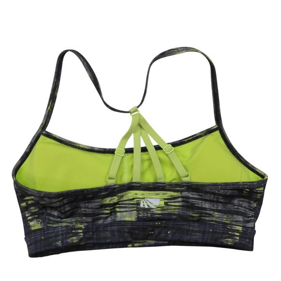 Marika Black & Green Activewear Set Sports Bra & Leggings Small - Picture 3 of 10